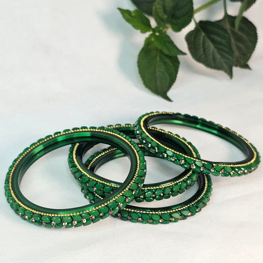 Glass Stone Bangles