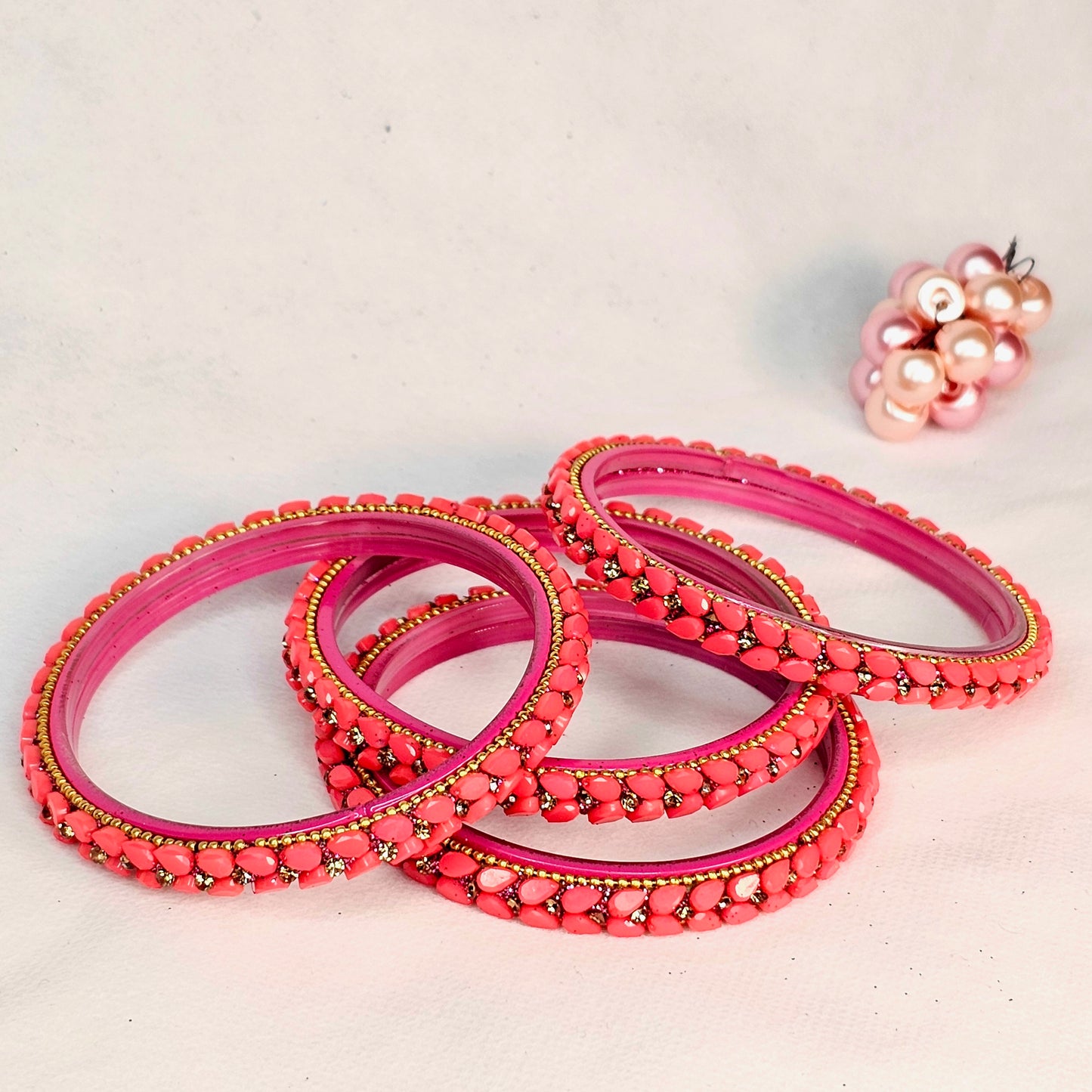 Glass Stone Bangles