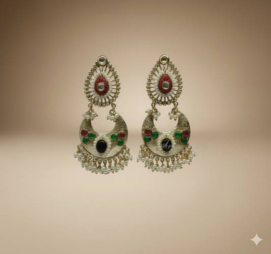 Fusion Multicolor Earrings