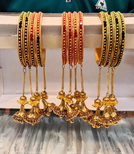 Bangles with Latkans