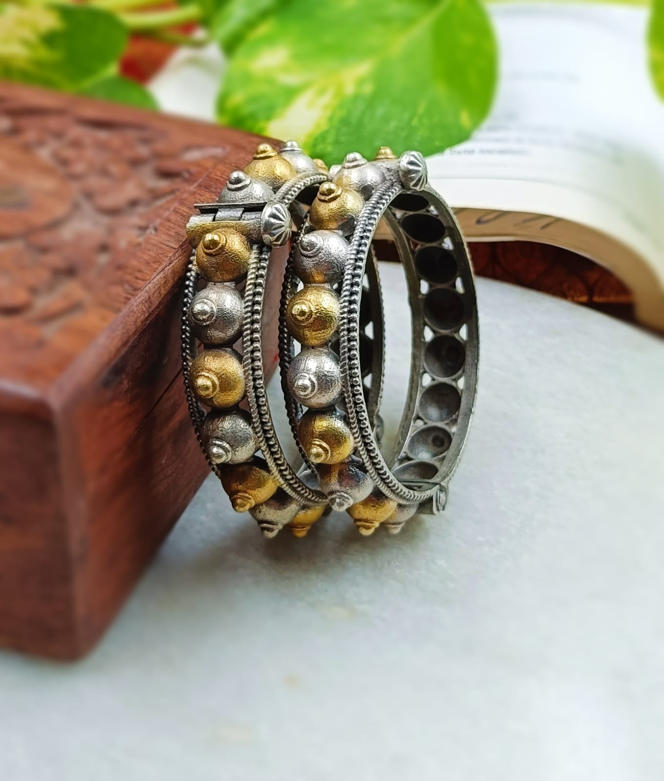 Zaggy Oxidized Kada