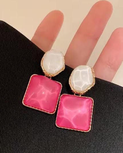 Mismatch Stone Studs