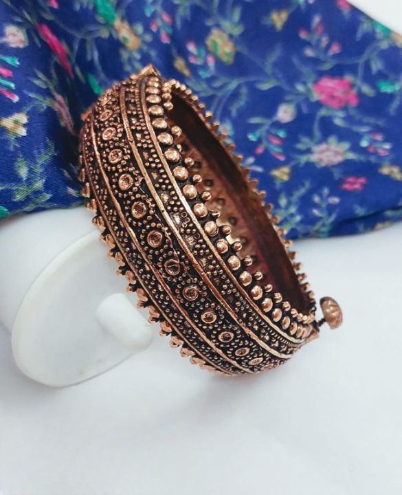 Traditional Oxidized Kada