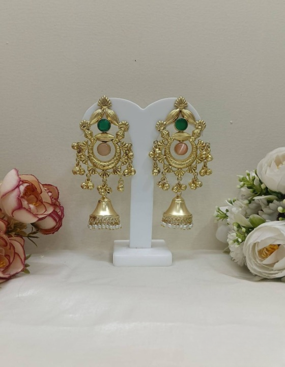 Pastel Kashmiri Jhumkas