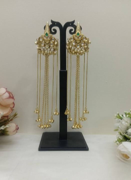 Kundan Ghunghroo Earrings