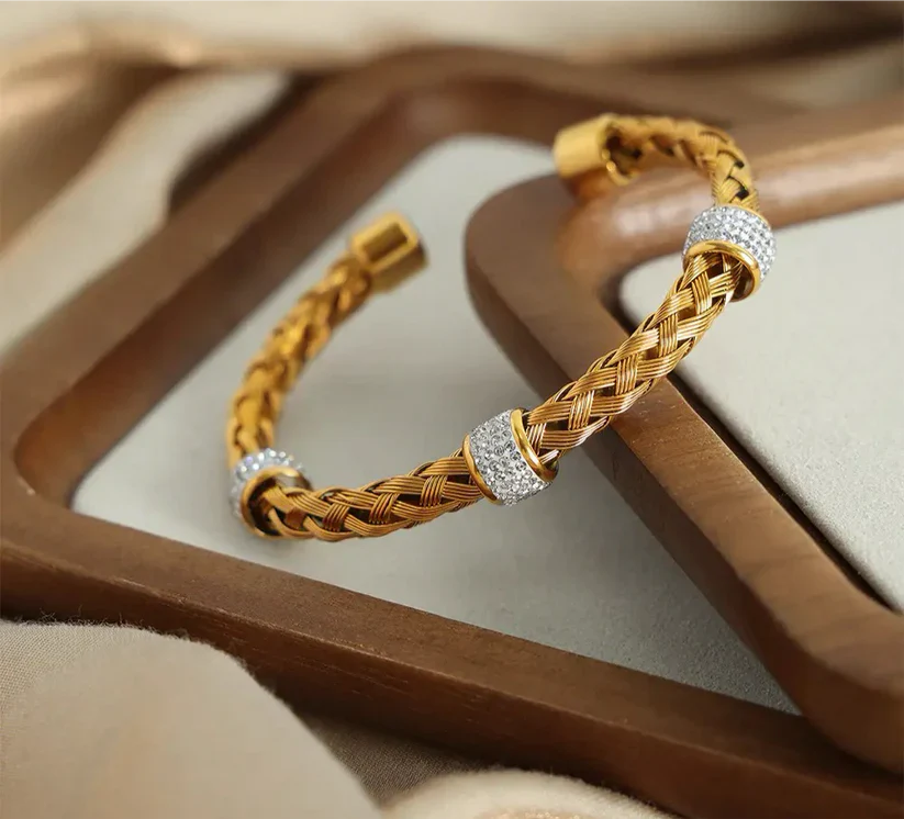 Woven Radiance Cuff