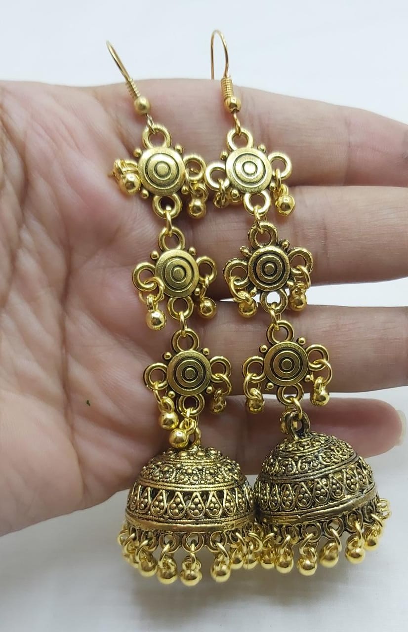 Long Jhumkas