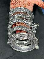 Silver Replica Kada Stack 6