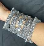 Silver Replica Kada Stack 4