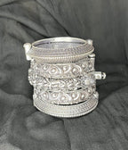 Silver Replica Kada Stack 6