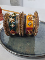 Rajwadi Bangle Set