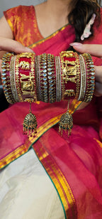 Rajwada chuda set (Elephant design)
