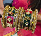 Rajwadi Bangle Set