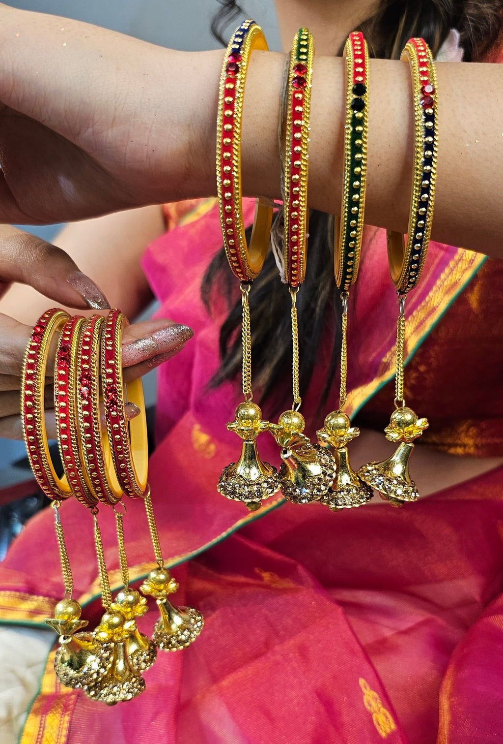 Bangles with Latkans