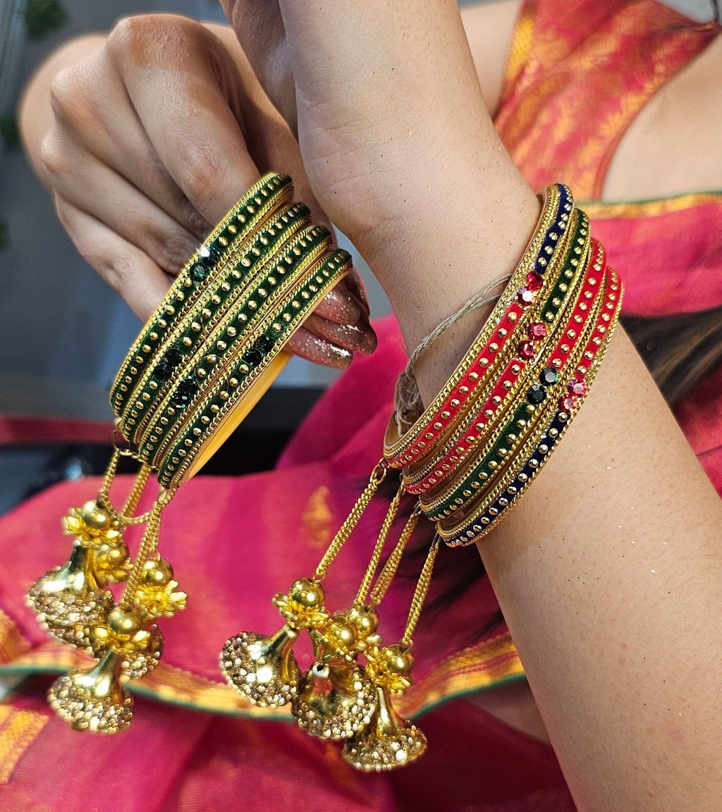 Bangles with Latkans