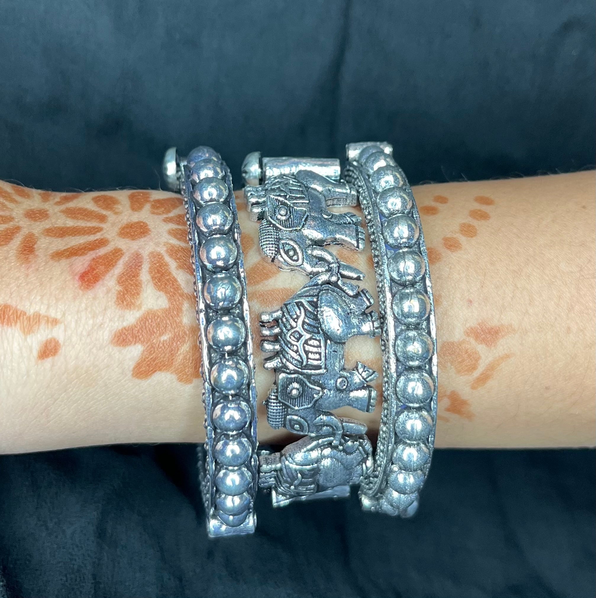 Silver Replica Kada Combo 1