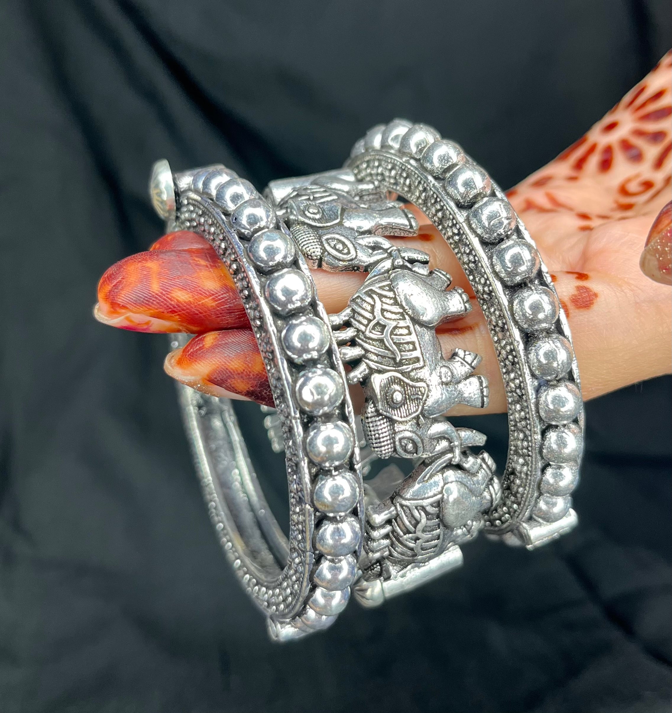 Silver Replica Kada Combo 1