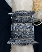 Silver Replica Kada Stack 4