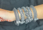 Silver Replica Kada Stack 6