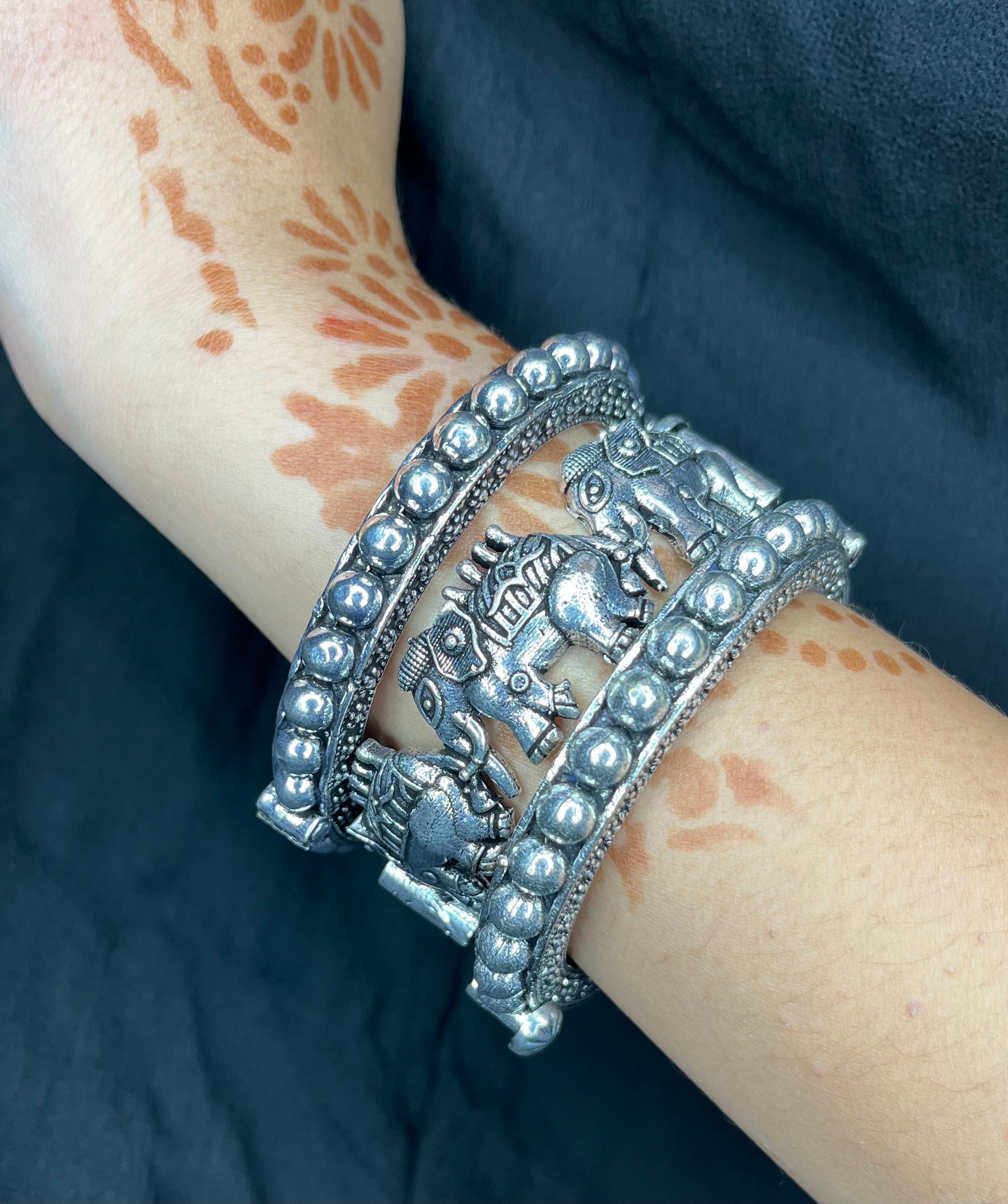 Silver Replica Kada Combo 1