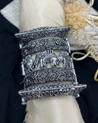 Silver Replica Kada Stack 4