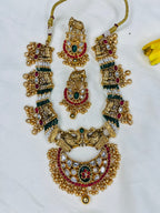 Half Moon Hathi Necklace Set