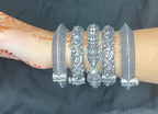 Silver Replica Kada Stack 6