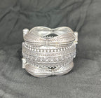 Silver Replica Kada Combo