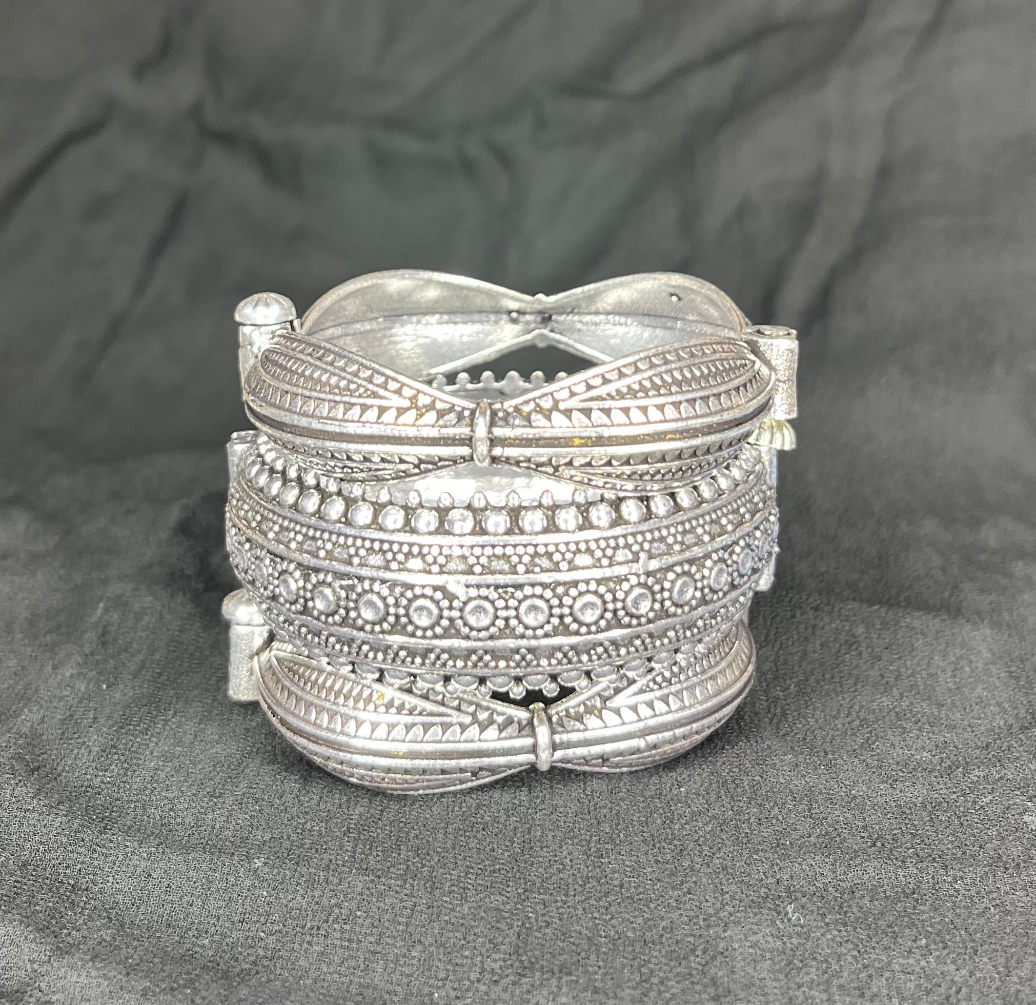 Silver Replica Kada Combo