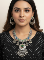 Peacock Necklace Set