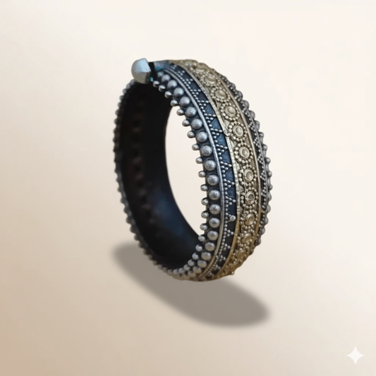 Traditional Oxidized Kada