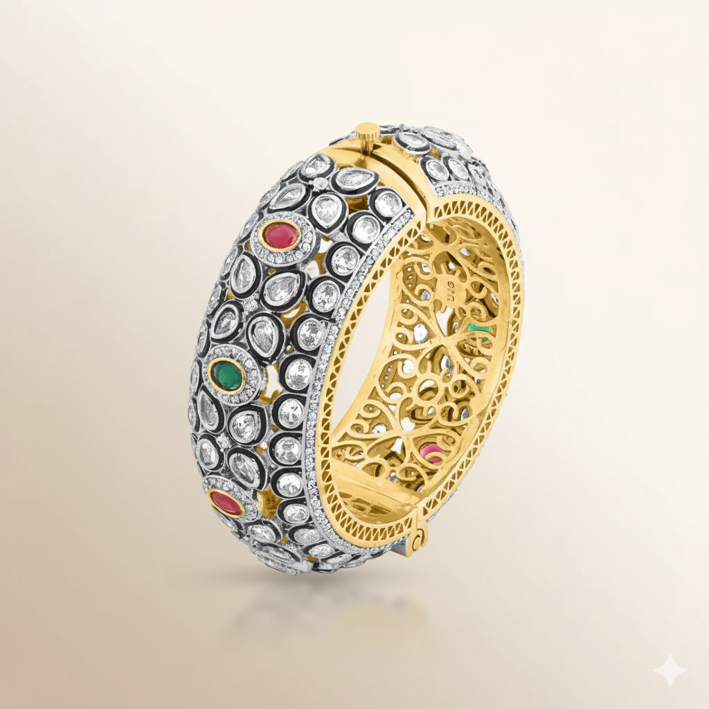 Kundan Kada Bracelet