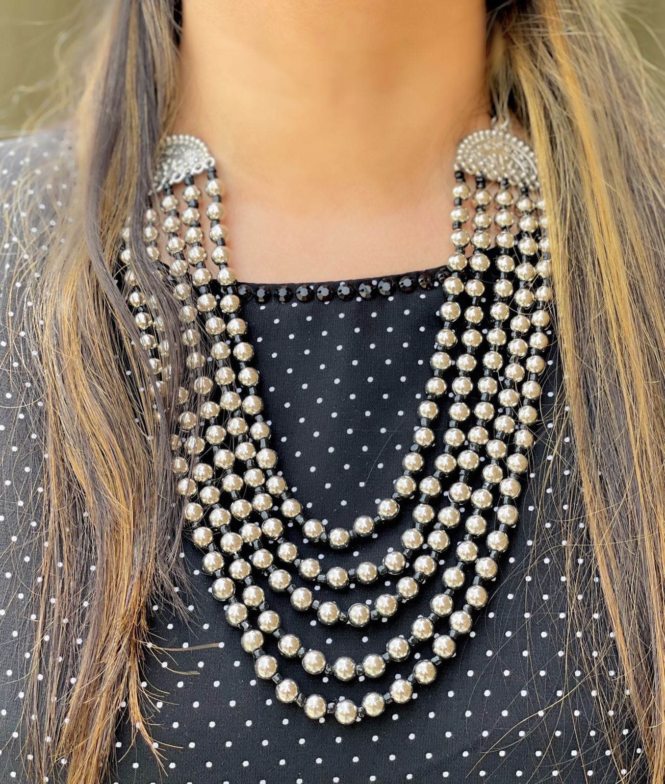 Multilayered Necklace