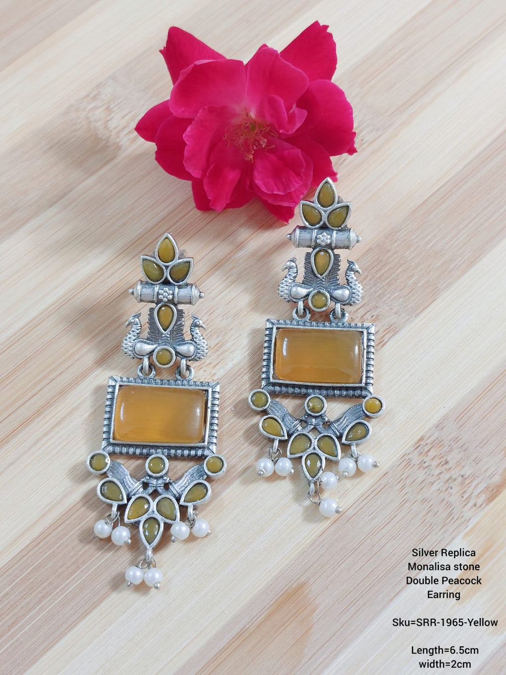 Monalisa Peacock Earrings