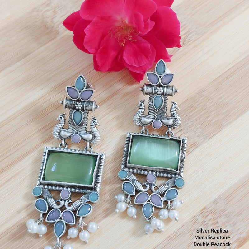 Monalisa Peacock Earrings