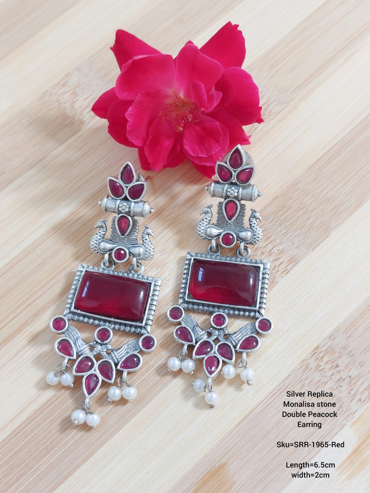 Monalisa Peacock Earrings