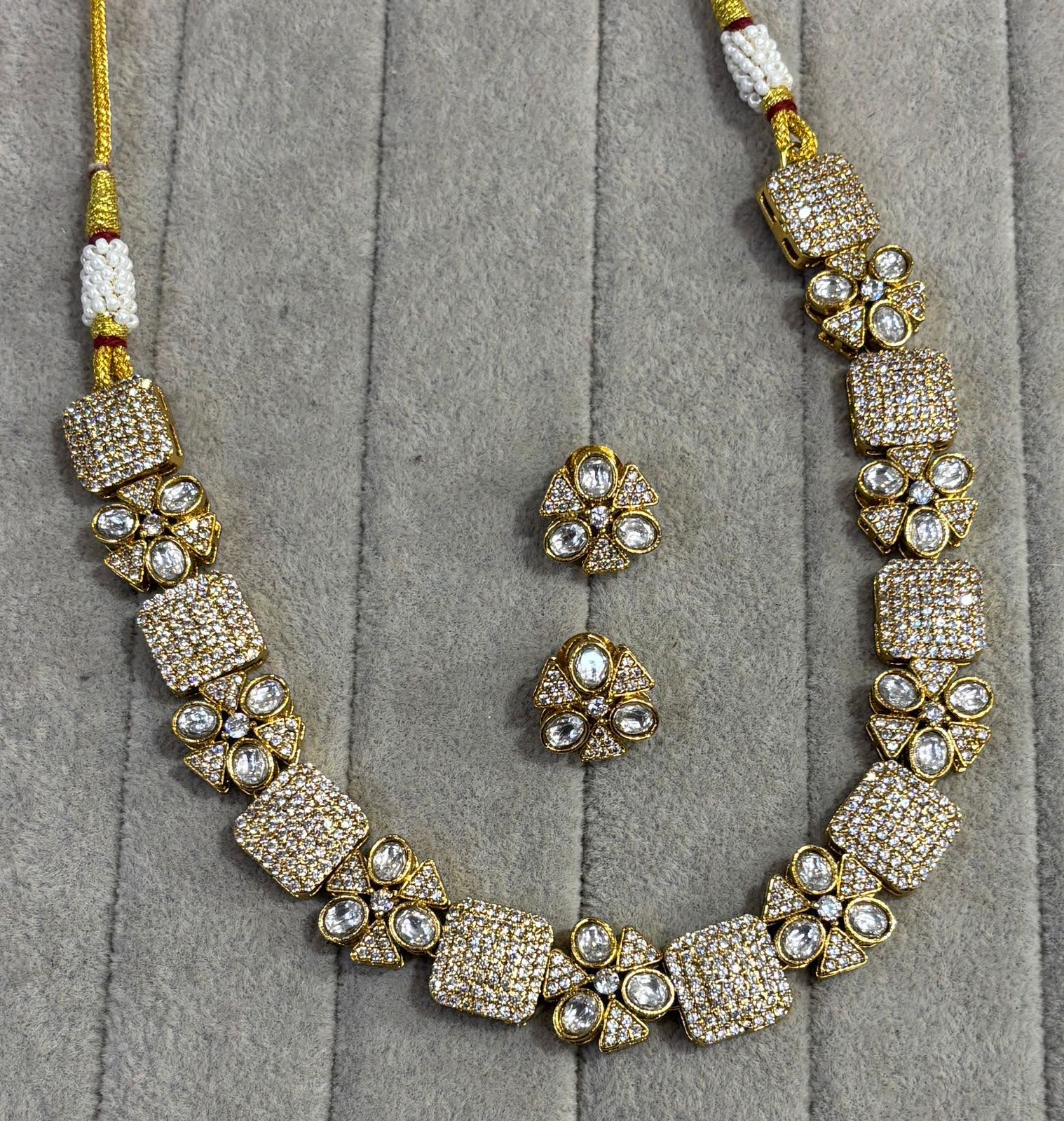 Gold Zircon Set