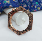 Hexa Oxidized Kada Rose Gold