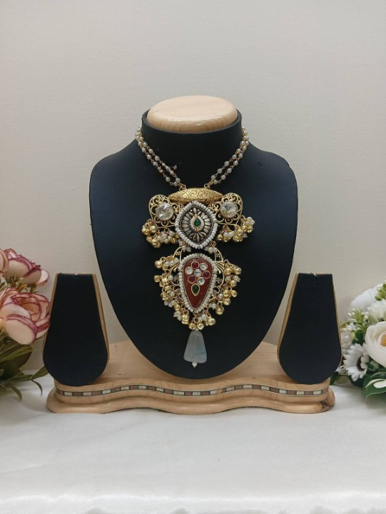 Designer Cocktail Necklace