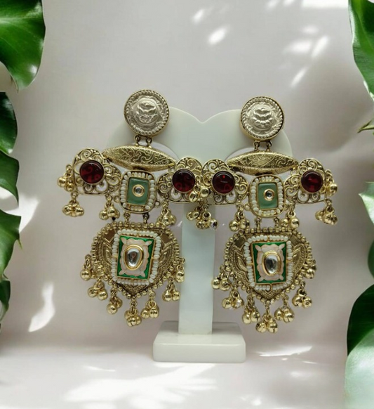 Ghunghroo Kashmiri Earrings