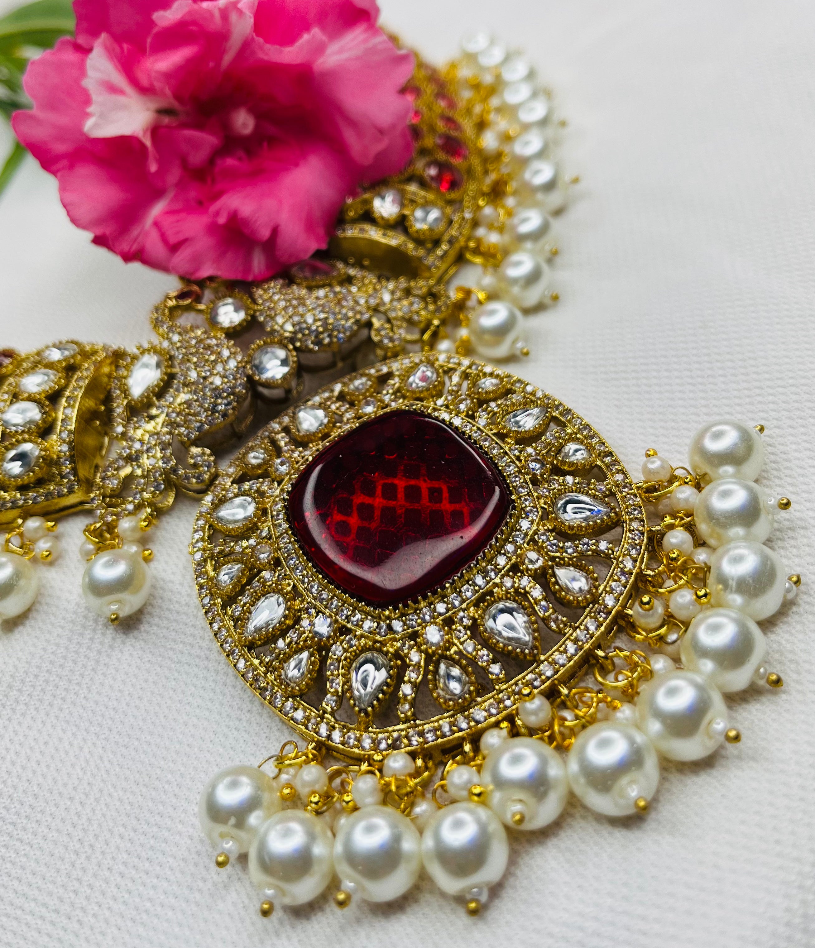 Peacock Doublet Stone Set 1.0