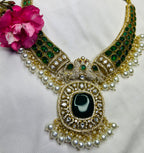 Peacock Doublet Stone Set