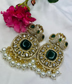 Peacock Doublet Stone Set