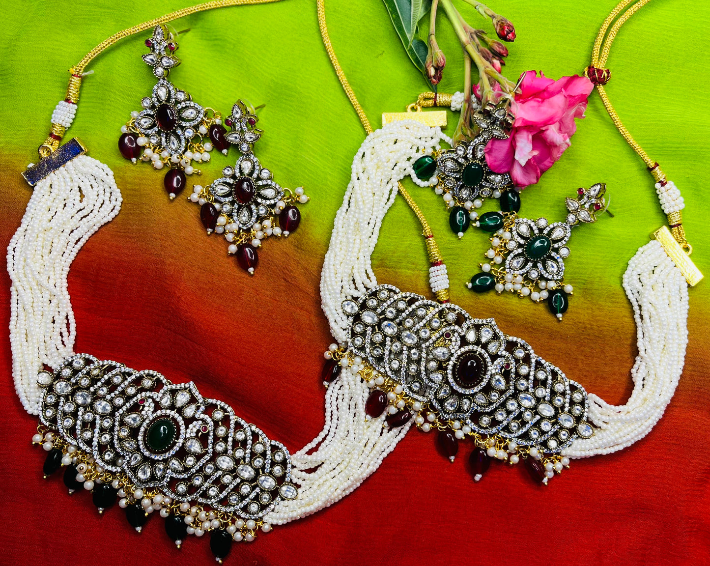 Kundan Polki Choker Set
