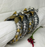 Peacock Oxidised Kada