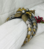 Peacock Oxidised Kada