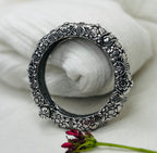 Floral Oxidized Kada