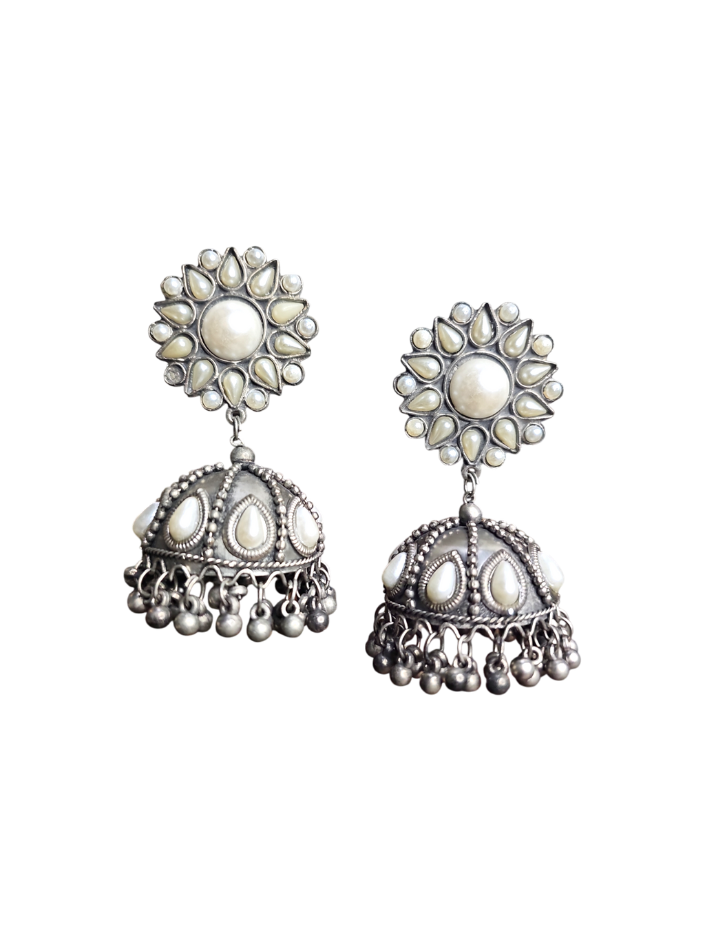 Pearl Jhumkas
