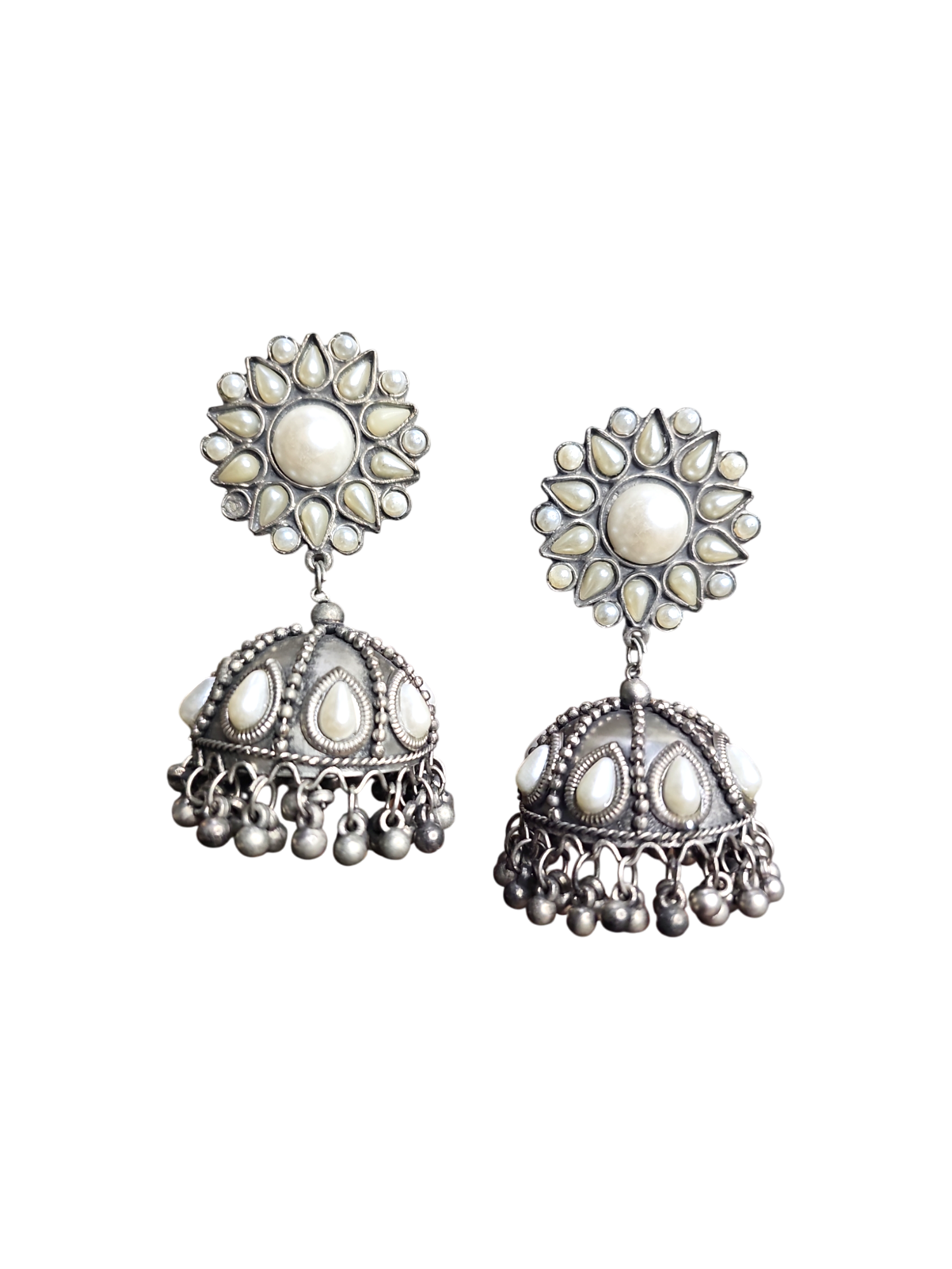 Pearl Jhumkas