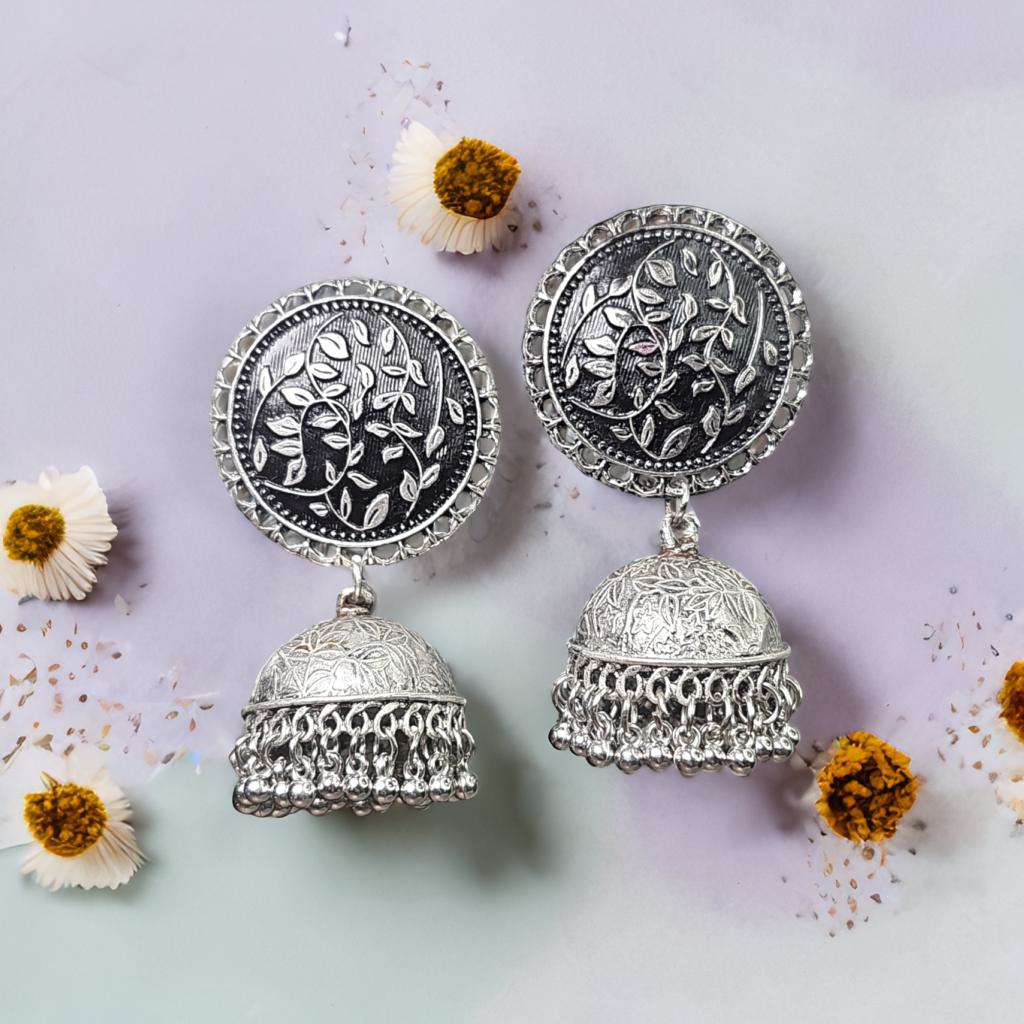 Leafy Jhumkas